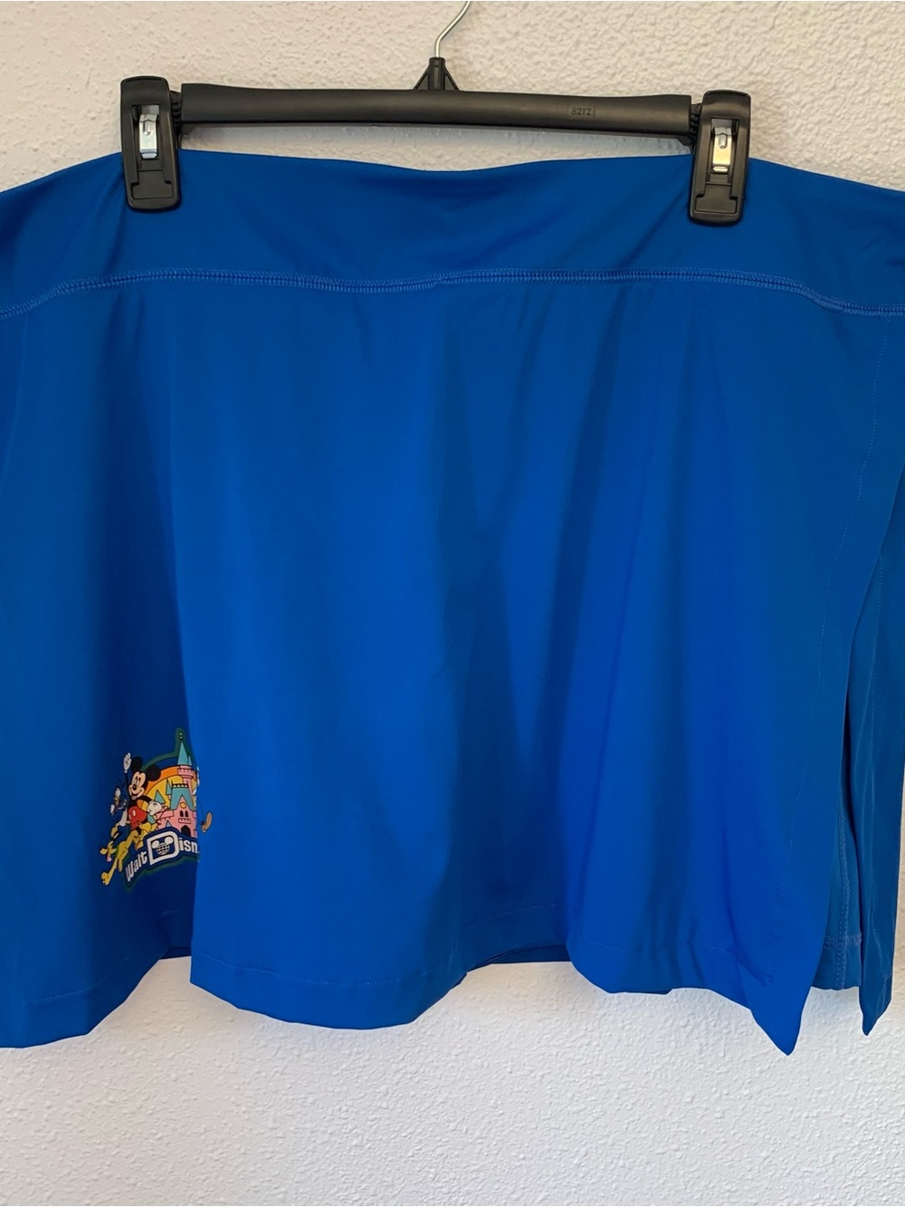 Walt Disney World Blue Athletic Skort Size 1X Castle Mickey